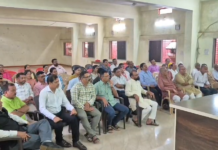 तहसील कार्यालय में १५ अगस्त स्वतंत्रता दिवस को लेकर बैठक संपन्न