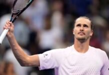 US Open: अलेक्जेंडर ज्वेरेव ने लगाया ‘चौका’, साल के चारों ग्रैंड स्लैम के क्वार्टर फाइनल में पहुंचने वाले पहले खिलाड़ी बने