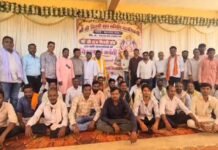 विश्वकर्मा पूजा पर राजमिस्त्री संघ ने निकाली भव्य रैली