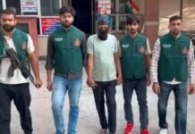 दिल्ली में नार्को-एक्सटॉर्शन मॉड्यूल का भंडाफोड़: पाकिस्तानी हेरोइन के साथ रोहित गोदारा गैंग का गुर्गा गिरफ्तार, 12 करोड़ की ड्रग्स बरामद