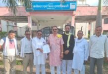 किरनापुर दंपत्ति मारपीट मामले में दोषी पुलिसकर्मियों पर कार्रवाई की मांग