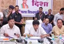 शिवपुरी में 113 करोड़ का सीवर प्रोजेक्ट फेल, भड़के सिंधिया बोले- मेरे दादा के जमाने की लाइन आज भी चालू
