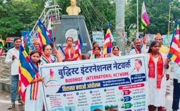 बौद्ध इंटरनेशनल नेटवर्क ने बौद्ध विरासत के संरक्षण की करी मांग,