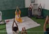 एकीकृत शास. जनपद माध्यमिक स्कूल में योगाभ्यास कार्यक्रम आयोजित