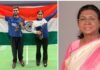 एशियन गेम्स में दूसरा गोल्ड जीतने वाले खिलाड़ियों को राष्ट्रपति मुर्मू ने दी बधाई