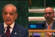 UNGA के मंच पर शहबाज शरीफ ने खोला ‘झूठ का पिटारा’…अपनी हंसी नहीं रोक पाए भारतीय राजनयिक आर. श्रीनिवास, देखें VIDEO