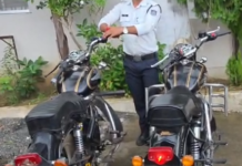 मॉडिफाइड साइलेंसर से पटाखे जैसी आवाज निकालने वाले बुलेट चालकों पर कार्रवाई