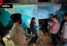 ग्वालियर: डबरा में सो रहे परिवार के ऊपर मकान की छत गिरी, मां-बेटे की मौत, पिता और दो बेटियां हैं घायल