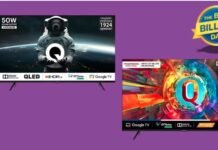 फेस्टिव सीजन में Smart TV की औंधे मुंह गिरी कीमत, 55% तक का यहां मिल रहा है बंपर डिस्काउंट