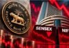 RBI ने फिर बिगाडा बाजार का मूड, एक फैसला और हरे से लाल हो गए Nifty-Sensex