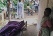 बोड़की में पत्नी की हत्या कर पति फरार