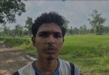 गर्राटोला से झाडग़ांव मार्ग बदहाल, गड्ढों और कटाव से बढ़ा दुर्घटना का खतरा