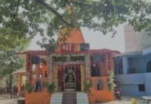 काली माता मंदिर में मनाया जा रहा शारदेय नवरात्र पर्व
