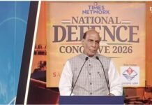 रक्षा क्षेत्र में अब 2 हजार स्टार्ट अप, बजट का 75% स्वदेशी कंपनियों पर खर्च’, TIMES NOW नवभारत के कार्यक्रम में बोले रक्षा मंत्री