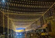 आस्था के रंग में रंगा नगर मां दुर्गा के दरबारों में उमड़ रहे श्रद्धालु