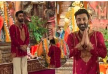 मुखर्जी परिवार की दुर्गा पूजा में शामिल हुए Ranbir Kapoor, ‘रामायण’ की रिलीज से पहले लिया मां का आशीर्वाद