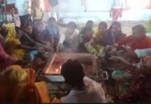 अमोली में देवी जागरण, हवन-पूजन एवं नगर भोज का हुआ आयोजन