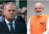 पोलैंड के प्रधानमंत्री डोनाल्ड टस्क का 21-23 अक्टूबर तक भारत दौरा, प्रधानमंत्री मोदी के साथ करेंगे द्विपक्षीय बातचीत