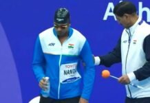Asian Para Games Live Updates: दीप्ति का गोल्ड, मनीष को मिला LA 2028 पैरालंपिक कोटा; तैराकी में मिला दूसरा मेडल