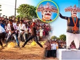 विदिशा का अनोखा दशहरा, रावण की सेना राम दल पर करती है पत्थरों की बरसात; एक को भी नहीं आती खरोंच