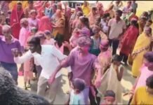 ग्राम कनई में हर्षोल्लास के साथ संपन्न हुआ माँ दुर्गा का विसर्जन,
