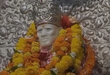 बकोड़ा में हर्षाेल्लास के साथमनाई गई सांई बाबा की १०८ वीं पुण्यतिथि