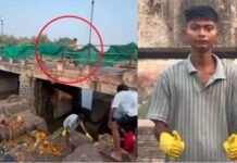 बिट्टू तबाही साफ कर रहा था अजनार नदी, ऊपर से फेंक दिया कचरा, वीडियो देख लोगों का खौल रहा खून